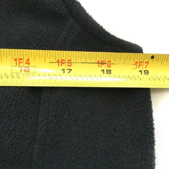 Dip Women's Black Fleece Vest Size M - Picture 7 of 9